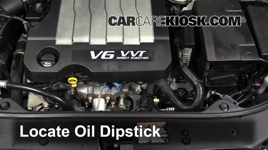 2010 Buick LaCrosse CXL 3.0L V6 Oil Check Oil Level